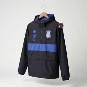 Phi Beta Sigma Impression Personnalisée Léger Coupe-Vent de Sport de Sororité et de Fraternité Veste Coupe-Vent Pour les Femmes - Product Image 3