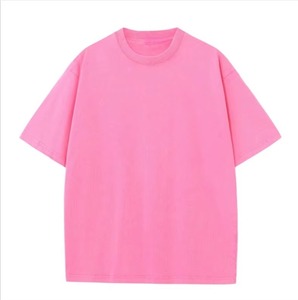 เสื้อยืดผู้ชายสีเขียวมะกอก ผ้าฝ้าย แขนสั้น ทรงปกติ คอกลม ลำลอง สีพื้น ผ้าเจอร์ซีย์ถัก - Product Image 3