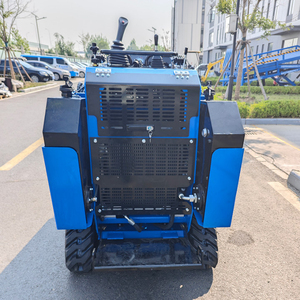 Hot-selling Cheap 1 Ton 1.5t <b>Stand</b> on Attachments Skid Steer EPA <b>Engine</b> Mini Skid Steer Track Loader - Product Image 6