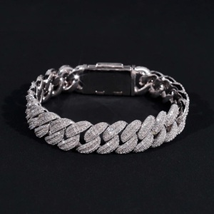 Wholesale Supply Luxury Moissanite Diamond Bracelet <b>for</b> <b>Men</b> and Women Iced Out Fashion Jewelry Design Available <b>for</b> Sale - Product Image 3