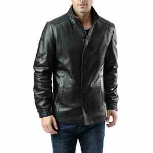 เสื้อเบลเซอร์หนังผู้ชายราคาสมเหตุสมผล แฟชั่นล่าสุด คุณภาพพรีเมียม กันยับ ทันสมัย ดีไซน์โดดเด่น - Product Image 1