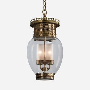Modern Eco-Friendly Handmade Hanging Lantern Pendant with Glass and Iron Frame for Indoor/Outdoor Use Diwali Home <b>Decor</b> - Product Image 3