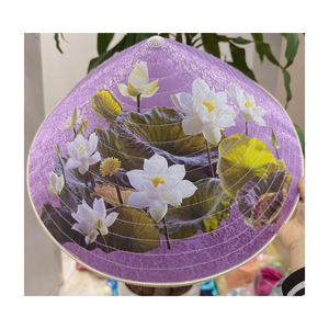 Premium Handmade Bamboo Conical Hat Natural Palm <b>Leaf</b> Traditional Woven Hat For Outdoor Festival Travel And Decoration - Product Image 1