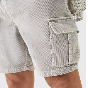 Shorts Casuales Personalizados con Lavado Ácido en Venta, Shorts de Alta Calidad para Hombre con Lavado Ácido - Product Image 4