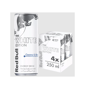 Venta al por Mayor de Red Bull White Edition Coco Acai, Paquete de 24 Latas de 250 ml, 80 mg de Cafeína por Lata, Sabor Tropical de Coco y Acai - Product Image 4