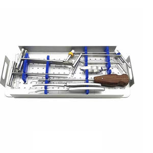 Advanced Clinical Orthopedic Instrument <b>Set</b> Blue Silicone Handle Bone Surgery <b>Screwdrivers</b> and Sterilization Box - Product Image 2