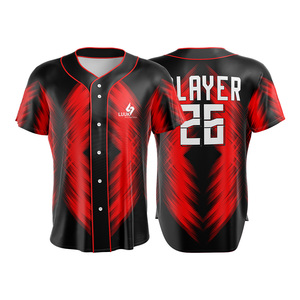 Camiseta de Softbol Personalizada, Sublimada, de Manga Corta, Absorbente de Humedad, Unisex, para Adultos, Ropa Deportiva para Equipos de Béisbol - Product Image 1
