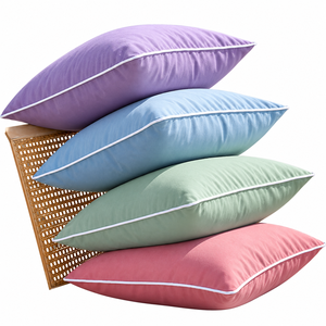 Housse de coussin en coton avec tissu doux et bords élégants pour canapé et décoration intérieure - Product Image 4
