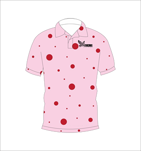 Custom Men Sublimation <b>Polo</b> <b>Shirt</b> <b>Pink</b> Printed Golf <b>Polo</b> Moisture Wicking Short Sleeve Performance Uniform OEM Supplier - Product Image 3