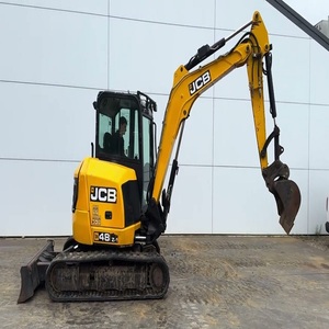 Mini-excavatrice JCB 48Z-1, excavatrice compacte à chenilles hydrauliques pour les projets de construction, d'agriculture, de routes et d'aménagement paysager, modèle certifié CE - Product Image 2