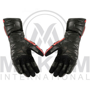 Guantes de Motociclista de Cuero Impermeables con Pantalla Táctil, Agarre Antideslizante y Protección UV para Hombre, Cálidos para Invierno, Venta al Por Mayor - Product Image 4