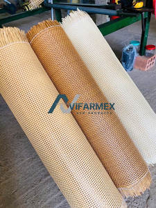 Rouleau de sangle en rotin naturel fabriqué à la main idéal pour les intérieurs écologiques, les meubles rétro et l'art mural bricolage - Product Image 3