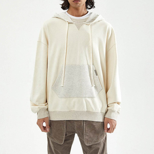 Custom Men's Heavyweight Plain Dyed Digital Printing Oversized Hoodies <b>Vintage</b> <b>Sweatshirts</b> in Plus Size 250g for Adults Winter - Product Image 5