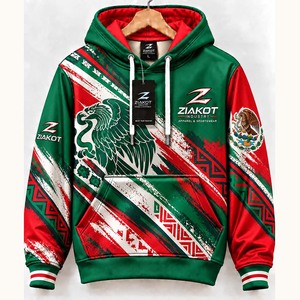 Wholesale Direct Ziakot Industry Custom Stitched Gray Neon <b>Green</b>-<b>Black</b> Baseball Pullover Sweatshirt Hoodie - Product Image 6