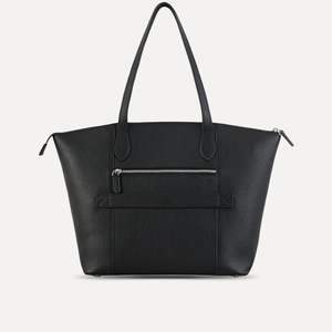 Nouveau sac fourre-tout d'affaires en cuir véritable – Sac à main en cuir noir de créateur pour femmes, vente en gros - Product Image 5