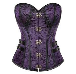 Corsets Vintage pour Femmes, Sexy, Sculptants, Respirants, Modernes, en Brocart, pour Grandes Tailles - Product Image 2