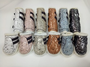 Meilleure vente, sacs à chaussures à fond brillant bon marché, fabrication de tissu, décoration épaisse, paillettes, cuir artificiel, or - Product Image 5