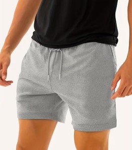 Pantalones Cortos Deportivos Transpirables y Resistentes al Viento para Hombre, con Cierre de Cordón, Logotipo Frontal, Pantalones Cortos Casuales para Entrenamiento - Product Image 1