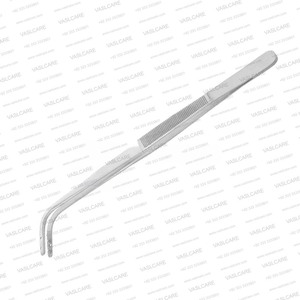 Pince à tampon Jackson 22 cm – Instruments ORL en acier inoxydable – Pinces de tamponnage de gaze laryngée haute précision 8,75 po par Vaslcare - Product Image 4