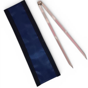 Single-Hand Use Solid Brass <b>Lacquerware</b> Divider Cover | Portable Vintage Navigation Chart Divider for Engineers Artists Drawing - Product Image 1