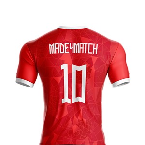 Uniforme de Fútbol Personalizado a Precio de Fábrica, Camiseta y Pantalones Cortos, Nombre y Número del Jugador, Logotipo del Equipo, Logotipo del Patrocinador, Absorbe la Humedad - Product Image 2