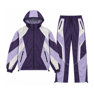 Ensemble coupe-vent à faible MOQ avec prix de gros, veste coupe-vent pour homme avec personnalisation du logo - Product Image 1