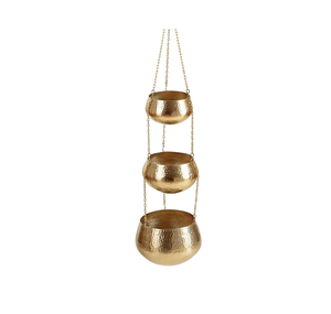 Exhibidor de Macetas Colgantes de Hierro de Lujo para Decoración Elegante de Balcones y Patios - Product Image 6