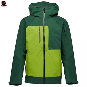 Chaqueta Cortavientos Unisex Reversible de Tejido Softshell con Cremallera, Impermeable, Transpirable, de Secado Rápido y con Capucha para Actividades al Aire Libre - Product Image 1