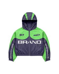 Custom Sweatsuit Windbreaker Set Nylon Tracksuit Oversized Lightweight Cut and Sew <b>Zip</b> <b>up</b> <b>Jacket</b> and Nylon Pants Windbreaker Set - Product Image 2