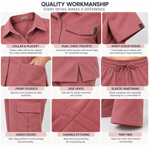Nouveaux ensembles d'uniformes médicaux pour infirmières, médecins et spas, avec logo brodé, uniformes chirurgicaux pour femmes, ensembles d'uniformes roses - Product Image 4