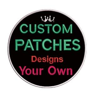 Parche Bordado Redondo Personalizado, Insignia con Logotipo Premium, para Coser, Termoadhesivo, con Velcro, Fabricante Mayorista de Parches Bordados - Product Image 4