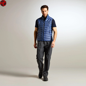 Chaleco Acolchado Ligero para Hombre, Chaleco sin Mangas Acolchado, Cortavientos e Impermeable para Uso en Exteriores - Product Image 4