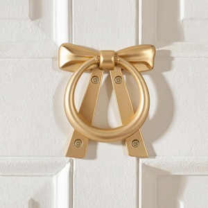 <b>Rustic</b> Nordic Matte Black Metal <b>Door</b> Knocker Durable Home <b>Door</b> Decor Unique Heavy Duty Metal <b>Door</b> Knocker - Product Image 4