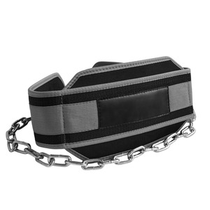 Premium Quality Neoprene Adjustable Breathable Unisex Dip Belt Chain <b>Weight</b> <b>Training</b> Bodybuilding Fitness Exercise Gym Workout - Product Image 1