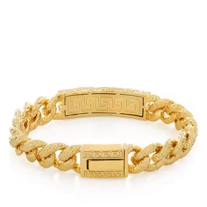 Modern <b>Men</b> 925 Silver Lab Created Diamond Bracelet Round Chain Link Design D Color Stones 10gm Premium Fashion Jewelry - Product Image 2