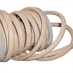 Cordones de cuero cosidos NAPPA para pulseras artesanales de joyería DIY y otros accesorios a precio de venta al por mayor - Product Image 1