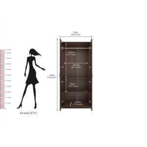 Armario Maltein de 2 Puertas Sin Espejo - Product Image 1