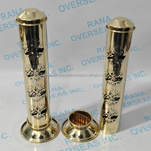 Torre de Incienso de Latón con Diseño de Árbol - Quemador de Aromaterapia Decorativo, Ecológico y Hecho a Mano para el Hogar y el Templo - Product Image 6