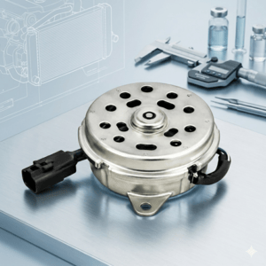 Motor del Ventilador del Radiador para Nissan Micra, Motor del Ventilador de Refrigeración del Motor, 12V, Repuesto para el Sistema de Refrigeración Automotriz - Product Image 3