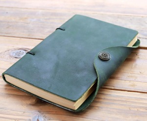 Cuaderno de Cuero Hecho a Mano con Encuadernación en Espiral, Diario Personalizado, Libro de Bocetos - Product Image 2