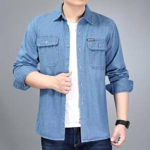 Camisas Vaqueras Casuales de Talla Grande VORNEX INDUSTRY para Hombre, Transpirables, de Manga Larga, Estilo Cowboy, con Doble Botonadura, 100% Algodón, Venta al Por Mayor - Product Image 3