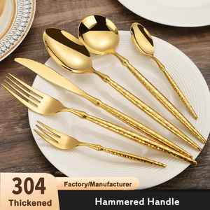 Nouvel ensemble de couverts design en acier inoxydable, moderne, cinq pièces, compatible lave-vaisselle, durable, finition miroir, tendance - Product Image 3