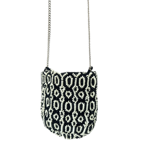 Indian Handmade Luxury <b>Crystal</b> Fashion Accessories Multicolor <b>Beaded</b> Baguette Bag Handle Durable Casual Handbag Local Styl - Product Image 2