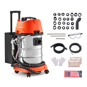 Kit de sablage à noix de coco 1200W avec buse d'extension pour aspiration et trémie de 5,5 lb - Product Image 1