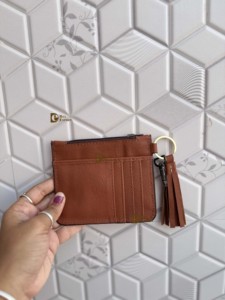 New arrival Genuine Leather <b>Coin</b> Purse Mini Vintage Clutch Slim <b>Wallet</b> Hand Tooled Leather Wrist Strap Western Unisex Purse - Product Image 2