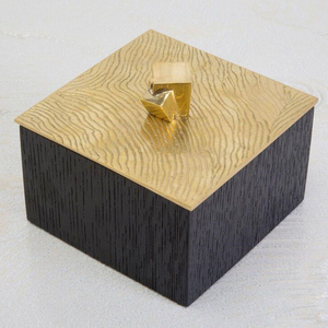 Caja de Almacenamiento de Madera de Lujo con Tapa Impresionante, Decoración Interior Moderna de Primera Calidad para Regalos Originales - Product Image 3