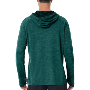 High Performance UPF50+ Men Fishing Hoodie Polyester <b>Sunscreen</b> Waterproof Warm Breathable Loose Fit Streetwear Shirt - Product Image 2