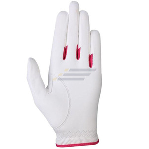 Gants de golf en cuir véritable pour hommes - Respirants, antidérapants, fermeture à scratch souple, pour usage sportif et extérieur - Product Image 3