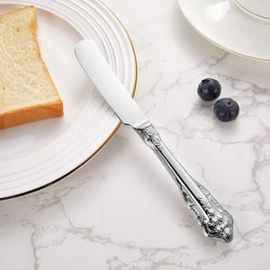 Splendido Set di 4 Spalmaburro da 17,5 cm in Acciaio Inossidabile 18/10, Eleganti Coltelli da Burro - Product Image 3