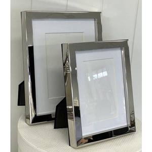 Gold Metal Square Frame With <b>Pressed</b> <b>Flowers</b> Vertical Decorative Art - Product Image 2